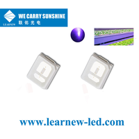 Puce LED SMD2835 certifiée RoHS CE approuvée 0,2W 0,5W 1W 395nm 405nm UV pour éclairage commercial intérieur/extérieur Ra90 CRI 6000K
