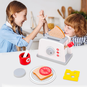 Bricolage maison de simulation <span class=keywords><strong>pour</strong></span> enfants, rôtissoire pain <span class=keywords><strong>pour</strong></span> enfants, ensemble de cuisson, jouets de <span class=keywords><strong>cuisine</strong></span> <span class=keywords><strong>en</strong></span> <span class=keywords><strong>bois</strong></span> <span class=keywords><strong>pour</strong></span> l'éducation précoce des tout petits - Product Image 4