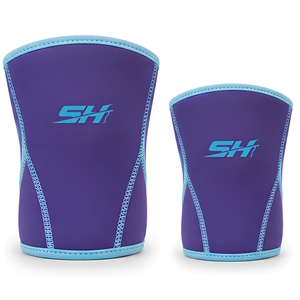 Codera de neopreno unisex antideslizante de compresión, soporte resistente para gimnasio, almohadilla deportiva para levantamiento de pesas y entrenamiento cruzado. - Product Image 1