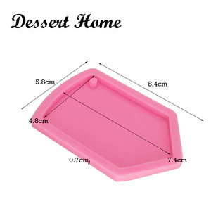 Dy0152 sáng bóng Crayon Keychain khuôn <span class=keywords><strong>DIY</strong></span> bút Epoxy nhựa Silicone bút chì khuôn mẫu, sô cô la fondant Sugarcraft khuôn <span class=keywords><strong>DIY</strong></span> bánh - Product Image 2