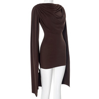 Robes décontractées pour femmes Viviblook Q25DS070, nouvelle robe de soirée sexy à col rond sans manches, coupe ajustée