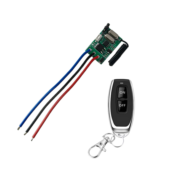 Aiba 315MHz 433MHz Dual Frequency Learning Code Remote Control Switch Receiver Module Automatic Switchable Metal