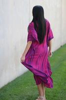 Caftan d'été en coton tie-dye avec poches Great Beach Robe africaine Plus Size Sexy Maxi Mandala Free Size 6XL Perfect Gift Her