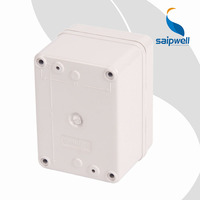 Boîte de jonction électrique étanche SAIPWELL en plastique ABS, boîte de terminaison DS-AG-0811 80*110*70mm IP67, boîtier extérieur CE ROHS
