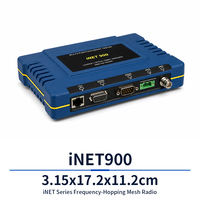 Modem Radio Ethernet Nirkabel Industri Serial ke IP Gateway 1Mbps INET300 INET900