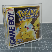 Game Boy, Color & Advance Boîte de présentation en acrylique pour jeu de société Boîte de présentation pour jeu de société Boîte de présentation en acrylique pour jeu de société