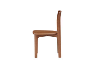 Chaises de salle à manger en bois de rose Surface d'<span class=keywords><strong>assise</strong></span> <span class=keywords><strong>large</strong></span> en bois massif et chaises à dossier arrondi pour hôtels de restaurant de salle à manger - Product Image 5