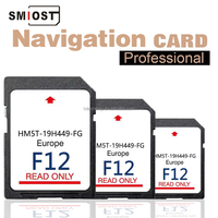 SMIOST 64GB sistema de navegación GPS tarjeta SD para Ford F12 F150 MKX y Europa coche Memorial Googles mapa portátil para modelo Focus