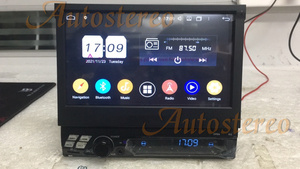 7 pulgadas plegable Android 9,0 navegación GPS para coche para VW/Toyota/Nissan/Ford/KIA/Hyundai/BMW 1 Din Radio reproductor Multimedia Universal - Product Image 2