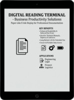 Pantalla de Lectura Digital de Nuevo Diseño, Tamaño Grande, Pantalla a Color con Tinta Electrónica, Tipo Papel, para Proyectos de Bibliotecas Públicas