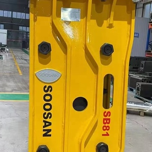 Martillo Hidráulico Tipo SB81 con Cincel y Bomba para Construcción y Minería, Apto para Excavadoras de 18-26 Toneladas, 1 Año de Garantía - Product Image 6