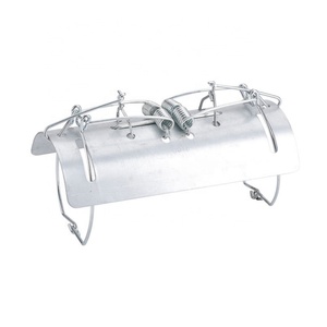 Piège à taupes tunnel, pince à taupes, piège à souris et rats en métal galvanisé pour l'intérieur et l'extérieur, lutte antiparasitaire extérieure - Product Image 1