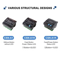 Imprimante thermique à montage sur panneau Cashino CSN-A1K 58 mm, produit en stock pour machine de nettoyage DPF, pour impression