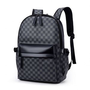 2025 Model Large-capacity PU Material <b>Backpack</b>, Fashionable and Versatile for Travel. Suitable for Daily Use.1902 - Product Image 3