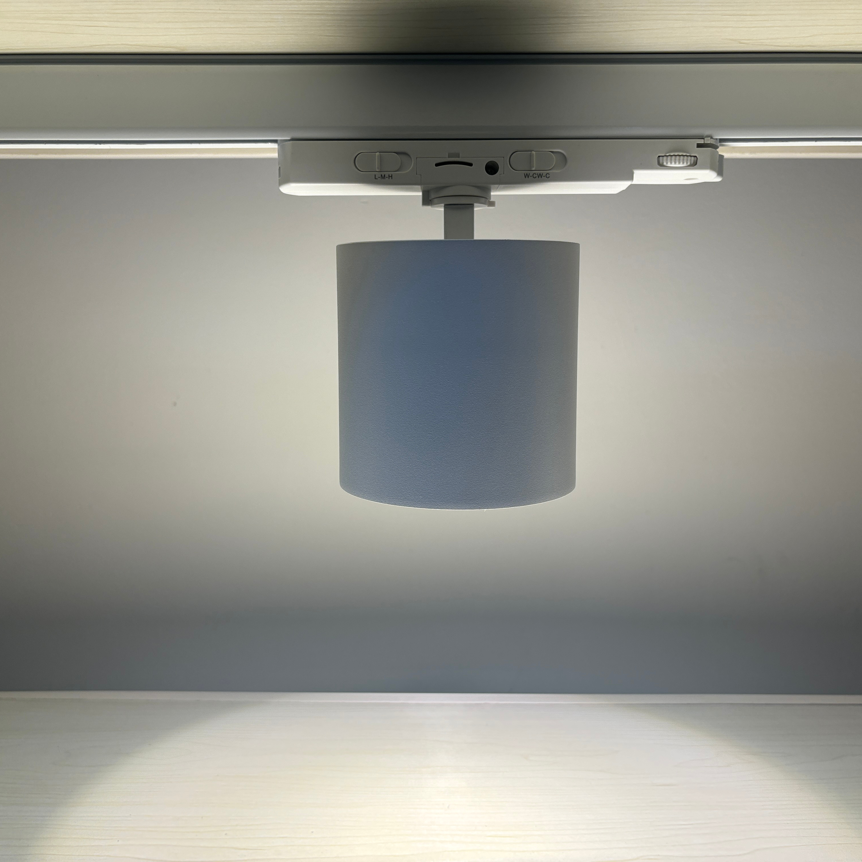 Modern Aluminum 220V Ceiling Spot LED Track Light Dip Switch 30W Cob LED Track Lights for Indoor Supermarket Office Lighting SAA