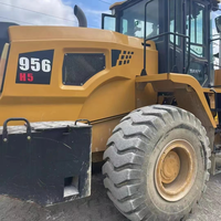 SANY 956 pemuat Front-end 4 roda penggerak murah bekas 955F 936 950 966 roda pemuat Vickers disediakan kuning WEICHAI 5 Ton 2021