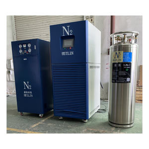 उच्च शुद्धता 99.999% के लिए छोटे तरल नाइट्रोजन जनरेटर मिनी तरल नाइट्रोजन संयंत्र - Product Image 2