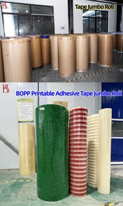 <span class=keywords><strong>Rouleau</strong></span> de BOPP simple face vert auto-adhésif, imperméable et écologique, grande qualité, prix usine, vente en gros - Product Image 3
