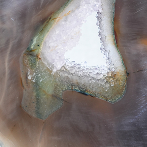 All'ingrosso pietra di cristallo naturale di alta qualità ametista agata <span class=keywords><strong>Druzy</strong></span> Geode fetta con supporto per la decorazione - Product Image 5