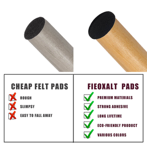 Heavy Duty Self Adhesive <b>Furniture</b> <b>Protector</b> Pad Brown Felt Eco-friendly <b>Floor</b> Protection - Product Image 4