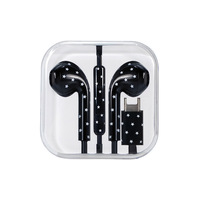 Écouteurs intra-auriculaires filaires OEM/ODM en gros avec microphone, connecteur Type-C, pour Android, fonctionnalités musicales