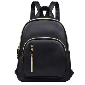 Mochila Mini Personalizada para Mujer, Bolso de Cuero PU Antirrobo, Impermeable, de Nailon, Geométrico, Moderno, Informal, para Viajes, Mochila de Día - Product Image 1