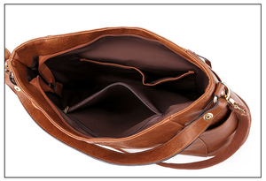 2023กระเป๋าคลาสสิกขนาดใหญ่สำหรับผู้หญิง2023กระเป๋าสะพายไหล่หนัง PU กระเป๋าโท้ทสะพายไหล่ของผู้หญิงกระเป๋าถืออินเทรนด์ - Product Image 2