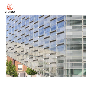 Tòa nhà khách sạn hệ thống Cấu trúc nhôm mặt tiền không khung trung tâm thương mại trung tâm thành phố tòa nhà văn phòng - Product Image 5