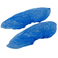 Couvre-chaussures en plastique jetables, 100 pièces, protection bottes imperméables, contre la pluie, chaussures, couvre-bottes