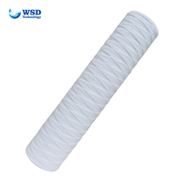 Filtre à eau enroulé en fil de PP et coton de 20 pouces et 5 microns