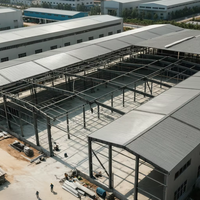 Entrepôt préfabriqué en structure métallique avec poutres en H haute résistance pour opérations industrielles – Bâtiment métallique préfabriqué