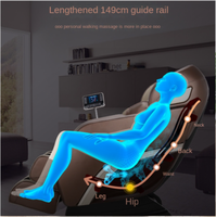 Chaise de Massage professionnelle, fauteuil multifonction pour le corps, tout le corps, nouveau, balayage intelligent, code SL, espace automatique, cabine commerciale