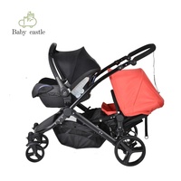 Poussette 3 en 1 avec Double parapluie pour bébés et tout-petits, siège de luxe pour jumeaux, offre spéciale,