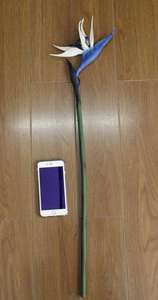 Arreglos florales artificiales baratos para decoración del hogar, flor grande de pájaro del paraíso, para decoración del hogar, en forma de pájaro - Product Image 4