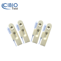 Disponible pour les femmes, test de détection précoce clinique à domicile, cassette HCG sensible 4,0 mm