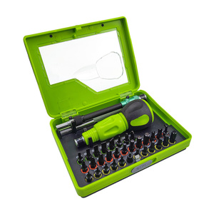 Jeu de tournevis à cliquet multifonctionnel S2 RC de haute qualité avec circuits intégrés, manche en acier et plastique, meilleur prix - Product Image 1