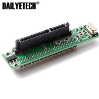 2,5 pulgadas HDD SSD Serial ATA 7 15P hembra a 44 pines 2,5 "para ordenador portátil IDE SATA convertidor Puerto PATA tarjeta adaptador unidad macho G1W0
