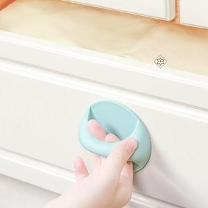 Poignées de porte adhésives sans perçage, forte adhérence, pour porte coulissante, armoire, balcon en verre, poignée auxiliaire, matériau PP, ambidextre - Product Image 3