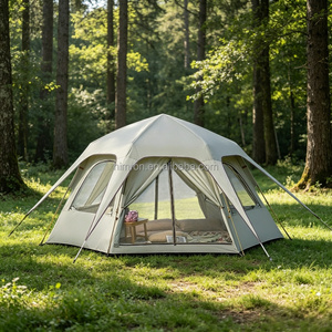 Carpa Plegable Portátil de Una Habitación, Carpa Hemisférica de Malla Oxford Automática Anti-Tormenta para Acampar al Aire Libre y Uso como Yurta de <span class=keywords><strong>Circo</strong></span> - Product Image 4