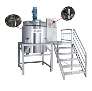 Cosmetische Industriële Homogenisator Mixer Body Wash Vloeibare Handzeep Mengtank Afwassen Vloeibare Wasmiddel Zeep Maken Machine