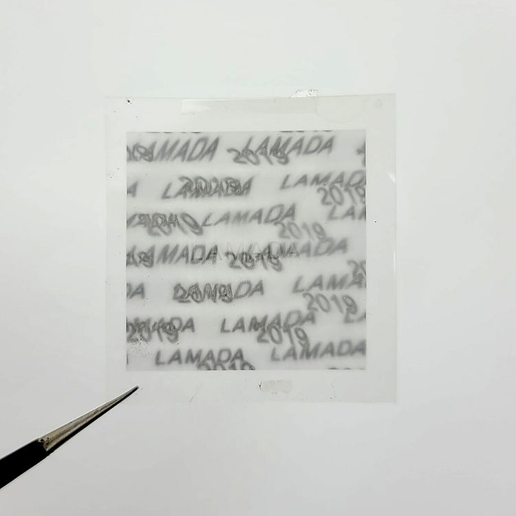 Transparent with Printing CMYK