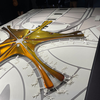 Pioneer pavilion — modèle de statue antique et miniature, fabrication d'architecture rapide, service 3D, fabrication en chine
