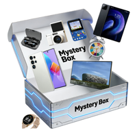 Nuevas llegadas: Caja misteriosa electrónica digital avanzada con 5 artículos aleatorios (auriculares, reloj inteligente, teléfono) - Electrónica al por mayor
