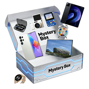 Nueva Caja Misteriosa Electrónica Digital Avanzada con Artículos Aleatorios (<span class=keywords><strong>5</strong></span>-10 Piezas): Auriculares, Reloj Inteligente, Teléfono Móvil, Venta al Por Mayor, 100% en Caja - Product Image 1