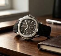 Montre de sport pour homme haut de gamme, chronographe, étanche, bracelet en caoutchouc, montre-bracelet pour homme