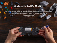 Adaptateur récepteur de contrôleur sans fil rétro 8Bitdo pour console N64, compatible avec les manettes de jeu