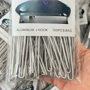Nhôm & kẽm Fastener clip để gắn dây bảo vệ sóc chim để Tấm pin mặt trời nhanh chóng và an toàn Bảng điều khiển năng lượng mặt trời bảo vệ chim - Product Image 3