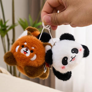 Nuevo Llavero de Peluche con Cola Móvil de Panda Príncipe de Chengdu, Versión Auténtica - Product Image 3