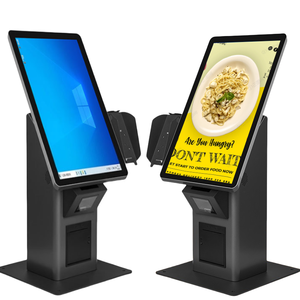 Wenjie 21.5 "tự phục vụ hệ thống cuộc gọi kiosk phương thức thanh toán thẻ tín dụng máy quét nhà hàng tự đặt hàng thiết bị đầu cuối cho McDonald của - Product Image 6
