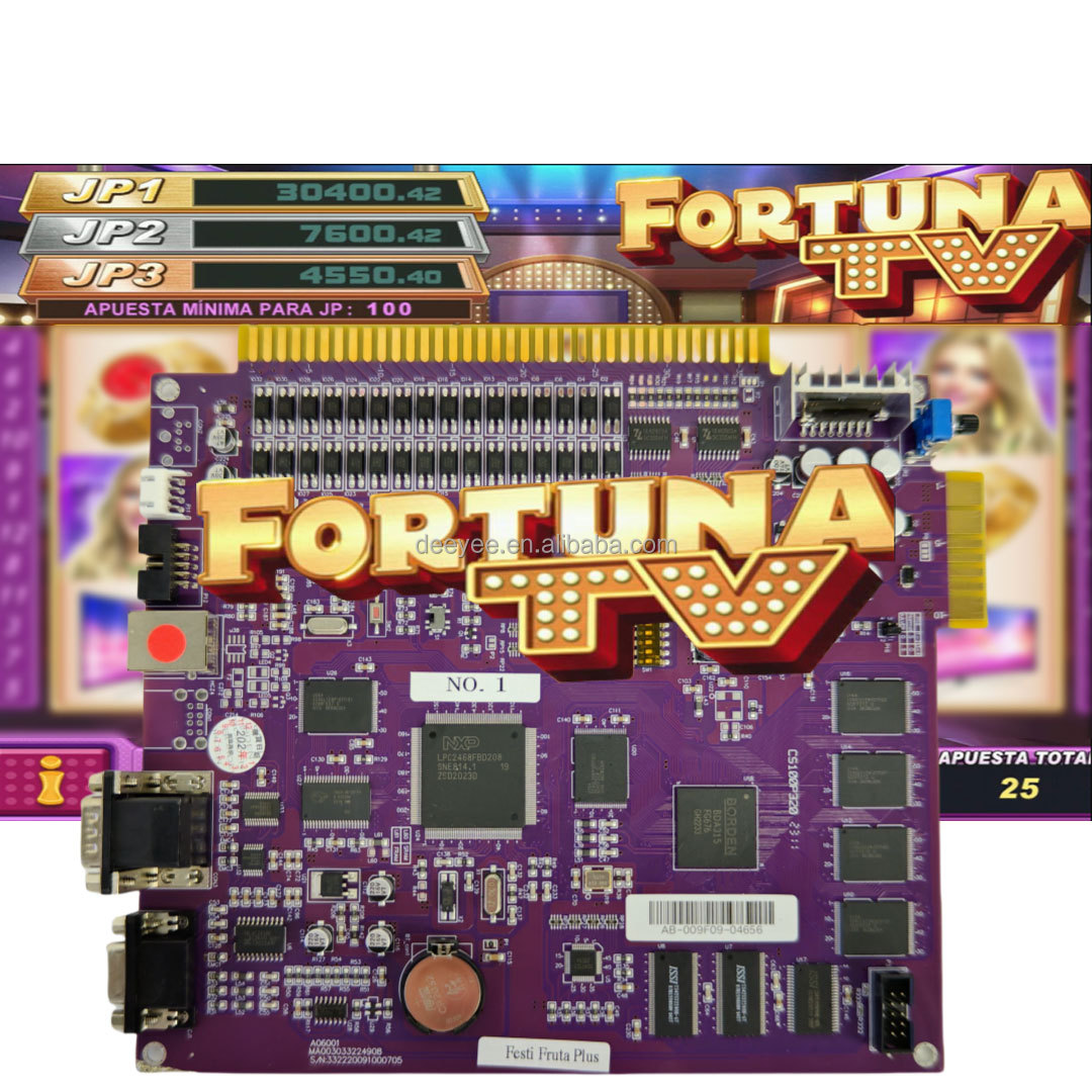 Tablero PCB morado-Juego de TV Fortuna